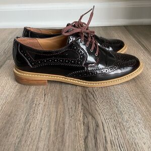 14th & Union Baylee Saddle Shoes – Merlot – Size 7M